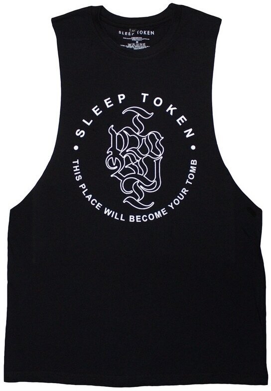 Tricou Sleep Token Tomb Text Ring Black M Tricou