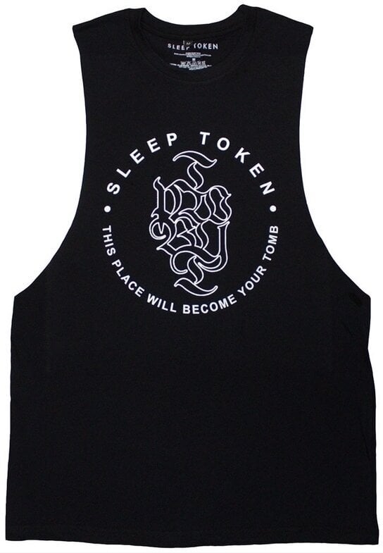 Риза Sleep Token Риза Tomb Text Ring Unisex Black XL