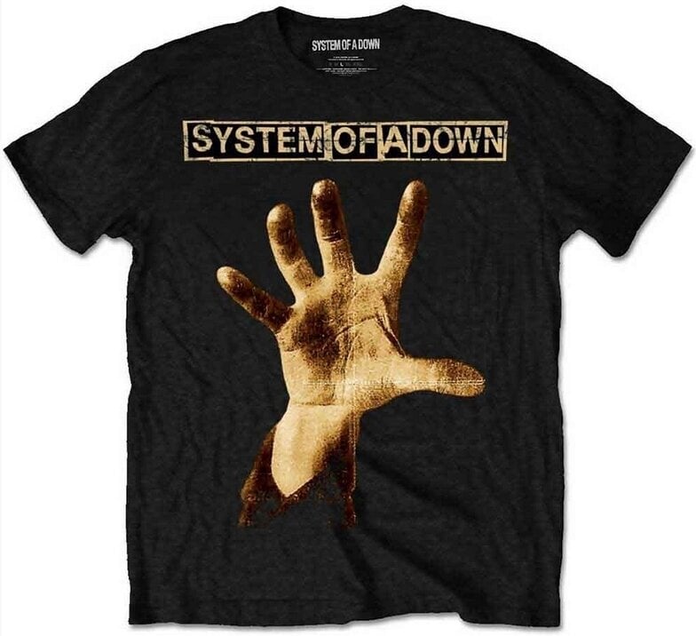 Tričko System of a Down Hand Black L Tričko