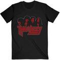 Thin Lizzy Band Photo Logo Black M T-särk