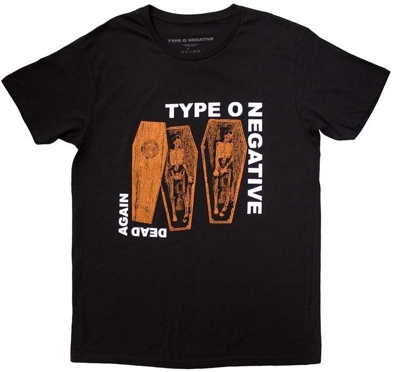 Type O Negative Tričko Dead Again Unisex Black M