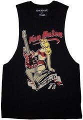 Camiseta de manga corta Van Halen Running With The Devil Oversized Unisex Camiseta sin mangas (Vest)/Black/Sleeveless