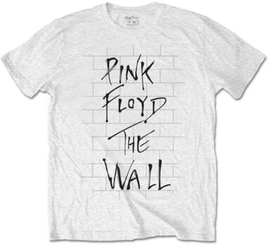 Tricou Pink Floyd The Wall & Logo White M Tricou - 1