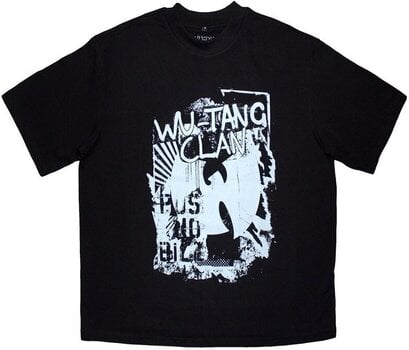 T-shirt Wu-Tang Clan Graffiti Oversized Black 2XL T-shirt - 1