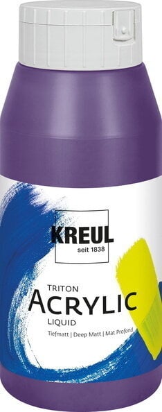Akrilna boja Kreul Triton Akrilna boja Violet 750 ml 1 kom