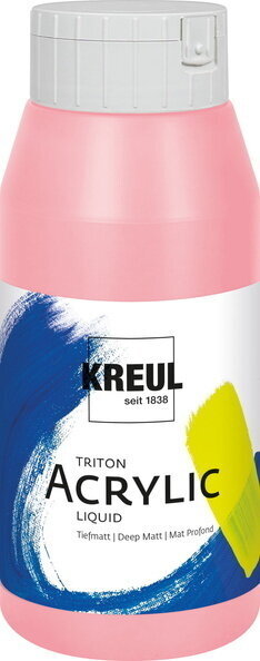 Kreul Triton Akrylová barva Rosé 750 ml 1 ks