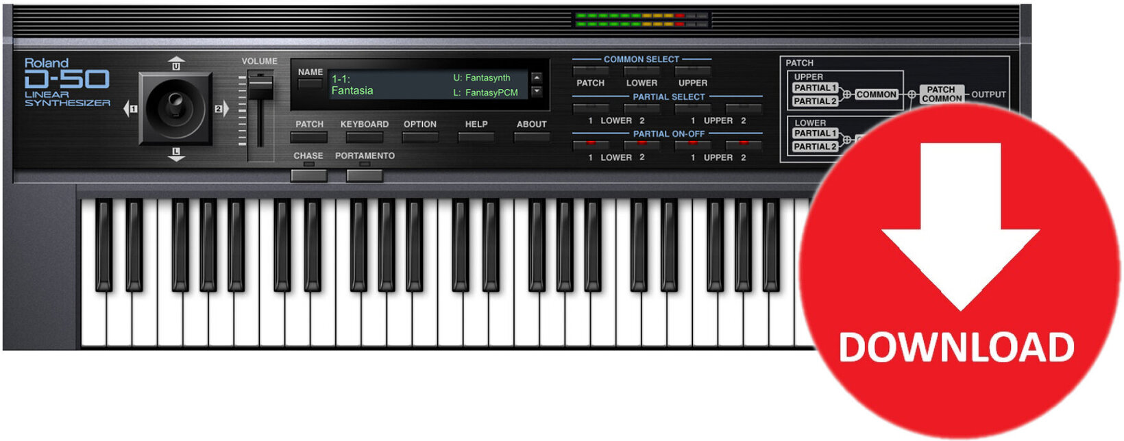 Roland D-50 Key (Digital product) - Muziker