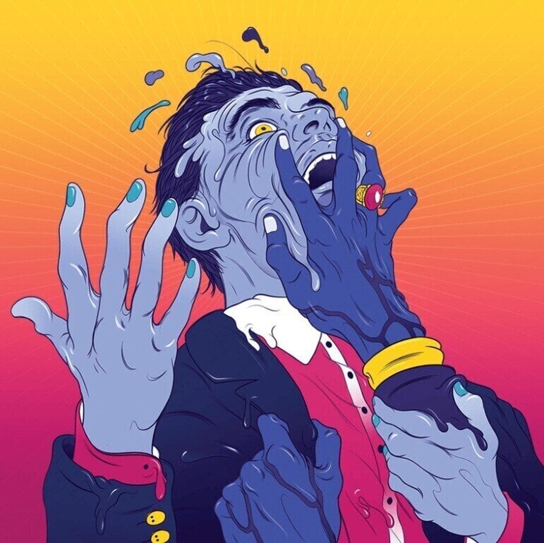 Schallplatte Everything Everything - Get To Heaven (180g) (10th Anniversary Edition) (Yellow & Orange Coloured) (2 LP)