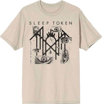 Tricou Sleep Token Eyes Natural S Tricou - 1