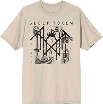 Camiseta de manga corta Sleep Token Eyes Natural XL Camiseta de manga corta - 1