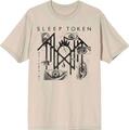 Sleep Token Eyes Natural XL T-särk