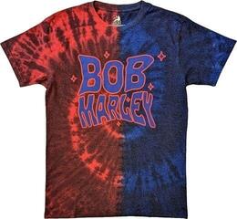 Риза Bob Marley Trippy Text Unisex Тениска с къс ръкав/Red/Blue/Къси
