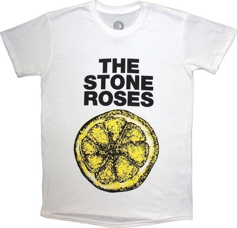 T-shirt The Stone Roses Lemon 1989 Tour White S T-shirt