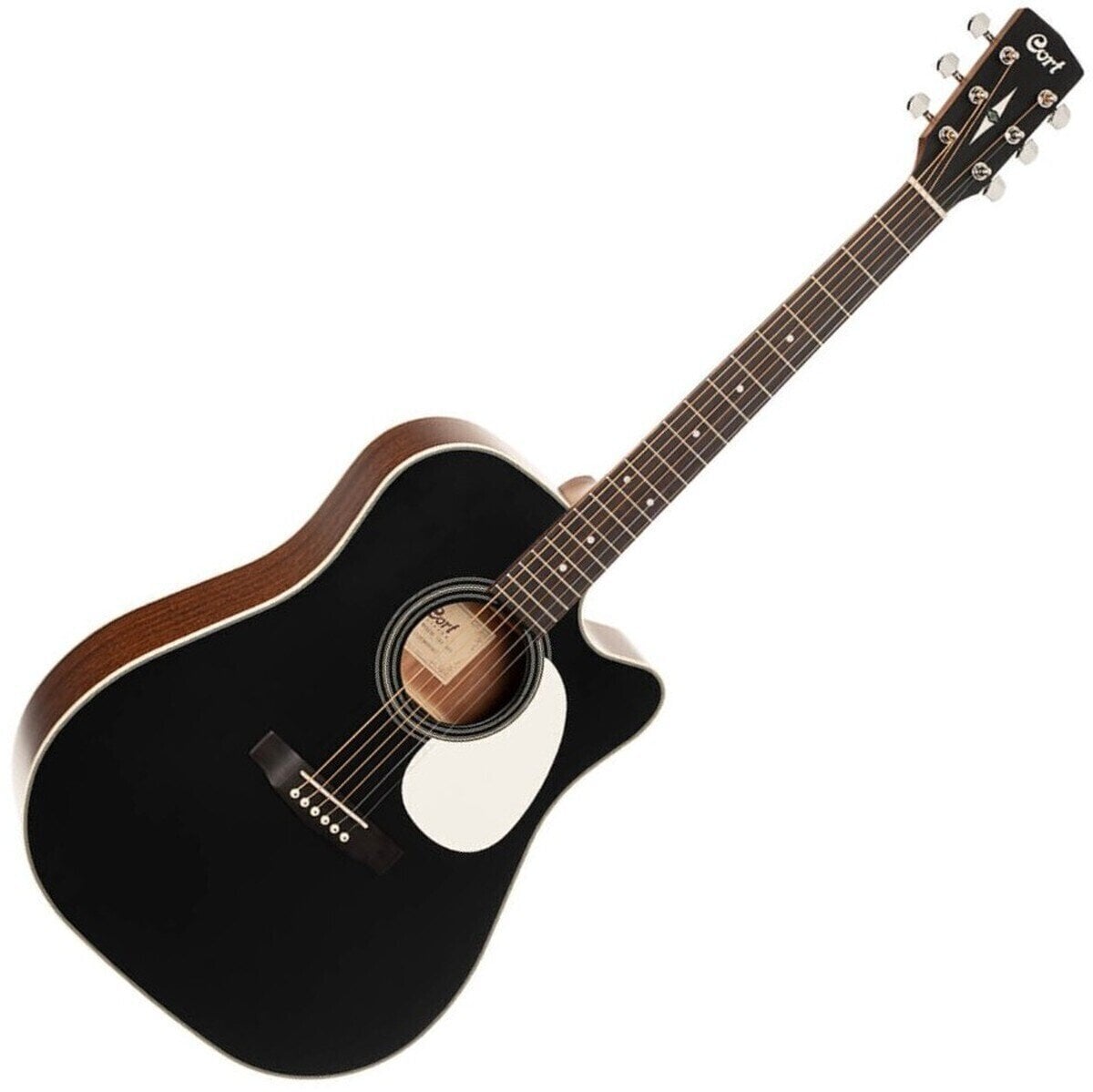 electro-acoustic guitar Cort MR500F-CED Black Satin electro-acoustic guitar