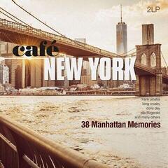 LP ploča Various Artists - Cafe New York - 38 Manhattan Memories (Limited Edition) (Clear Coloured) (2 LP)