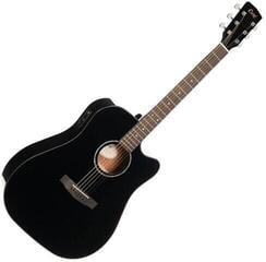 Elektroakusztikus gitár Cort EARTH 60CE Black Gloss Elektroakusztikus gitár