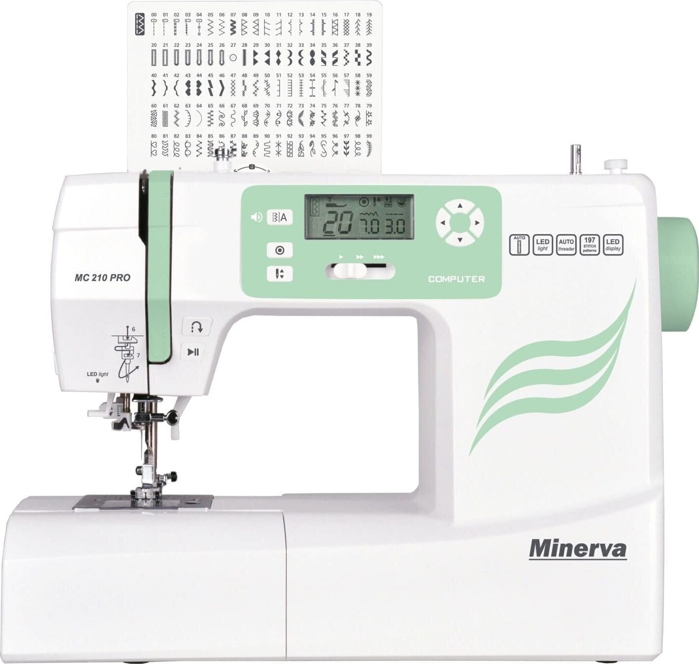 Õmblusmasin Minerva MC210PRO Õmblusmasin