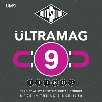 Corde Chitarra Elettrica Rotosound UM9 Corde Chitarra Elettrica - 1