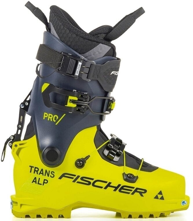 Cipele za turno skijanje Fischer Transalp PRO Yellow/Dark Blue 30,5