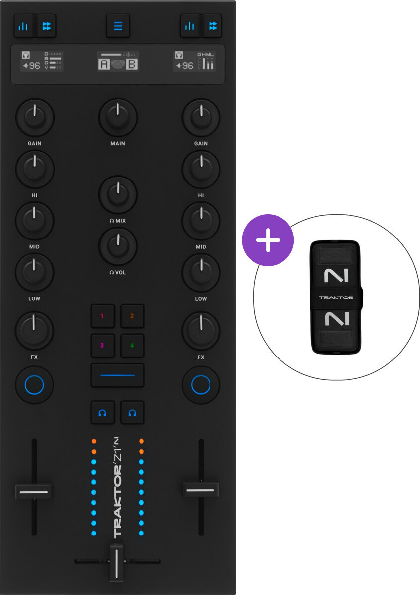 DJ mix pult Native Instruments Z1 MK2 SET DJ mix pult
