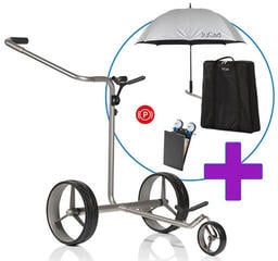 Cărucior de golf electric Jucad Drive SL Master Titan SET