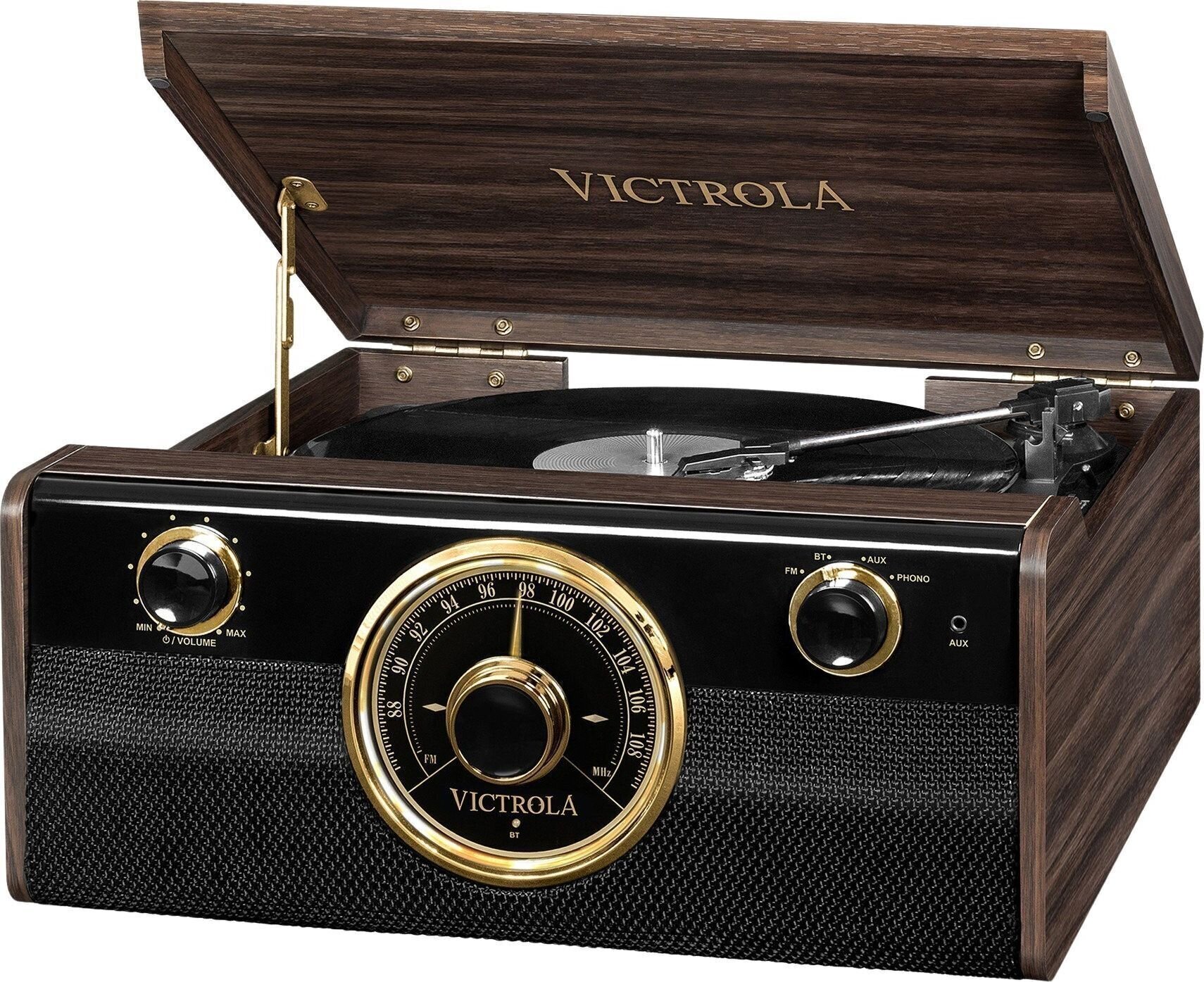 Retro-Plattenspieler Victrola VTA 240B ESP Brown Retro-Plattenspieler