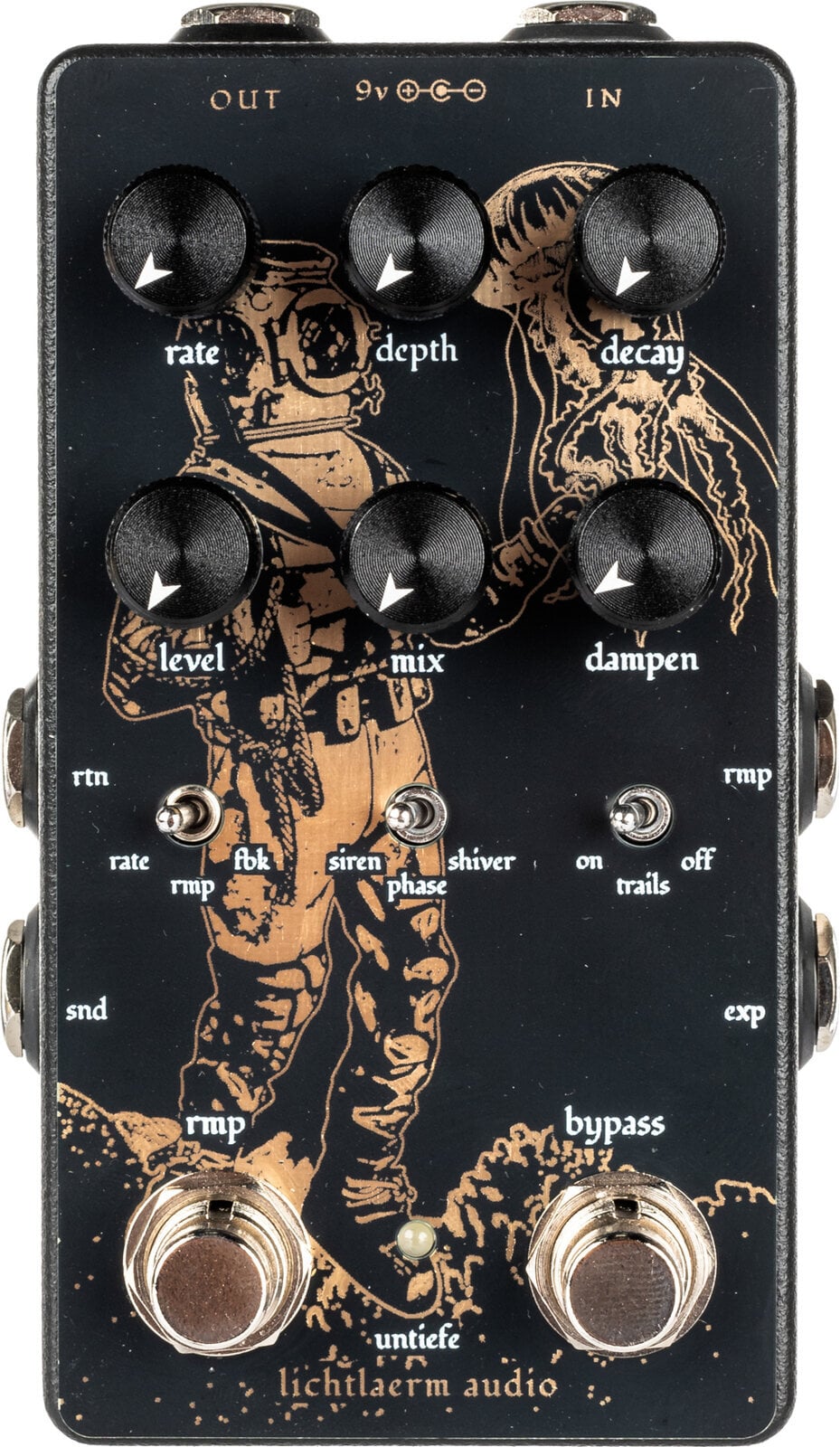 Efeito de guitarra Lichtlaerm Audio Untiefe Efeito de guitarra