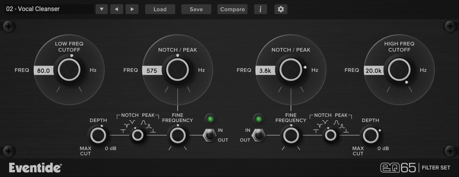 Tonstudio-Software Plug-In Effekt Eventide EQ65 (Digitales Produkt)