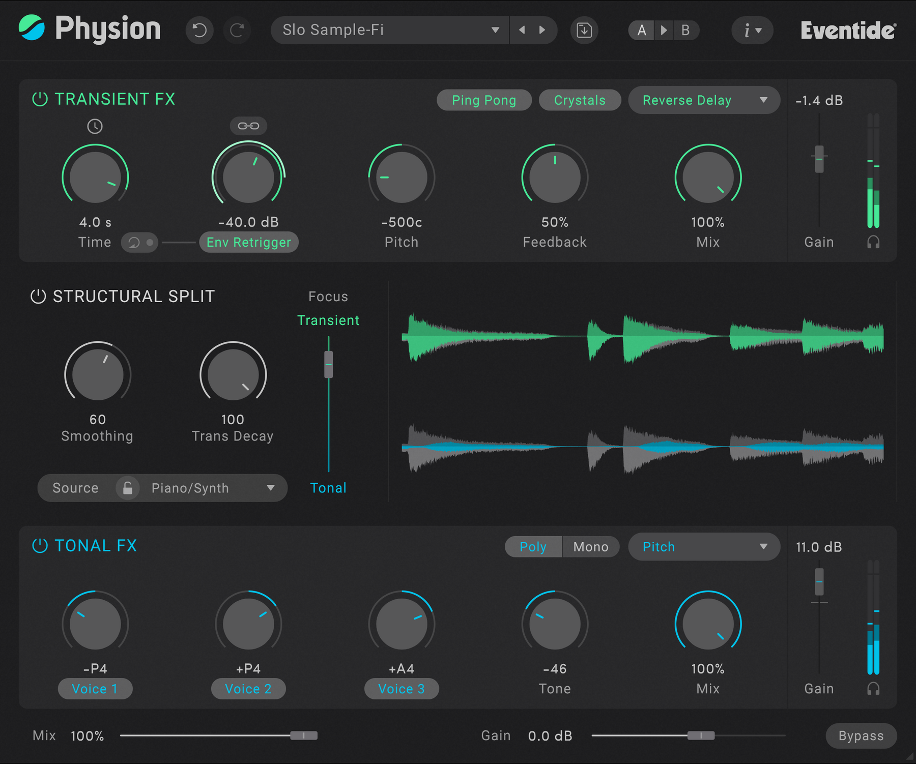 Efekti-plugin Eventide Physion Mk II (Digitaalinen tuote)