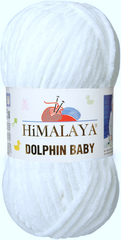 Przędza dziewiarska Himalaya Dolphin Baby 80301 Przędza dziewiarska