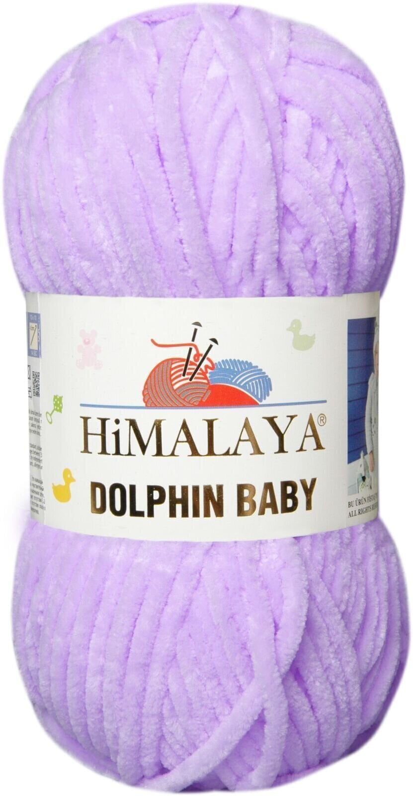 Fios para tricotar Himalaya Dolphin Baby 80305 Fios para tricotar