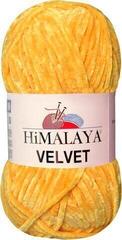 Pređa za pletenje Himalaya Velvet 68 Yellow Pređa za pletenje