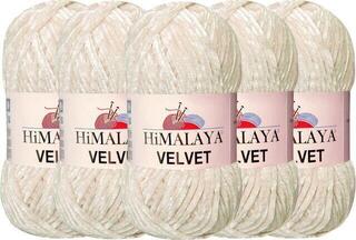 Knitting Yarn Himalaya Velvet SET 900-42 5 x 100 g SET Knitting Yarn
