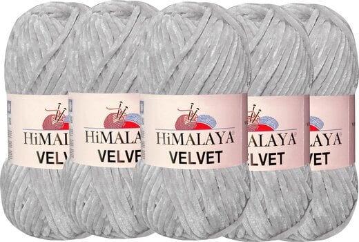 Kötőfonal Himalaya Velvet SET 900-51 5 x 100 g SET Kötőfonal - 1