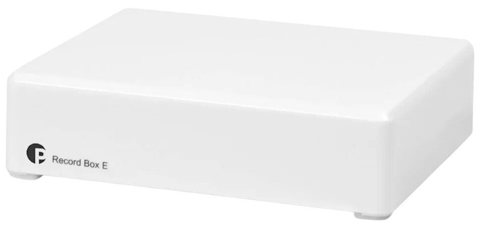 Plattenspieler Vorverstärker Pro-Ject Record Box E Silver Plattenspieler Vorverstärker