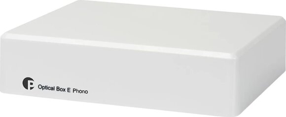 Plattenspieler Vorverstärker Pro-Ject Optical Box E Phono White Plattenspieler Vorverstärker - 1
