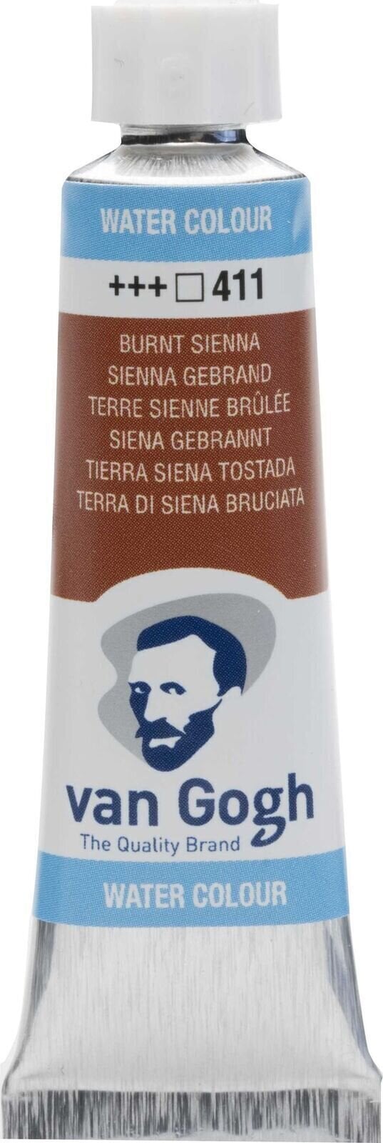 Van Gogh 20014111 Akvarelová barva Burnt Sienna 10 ml 1 ks