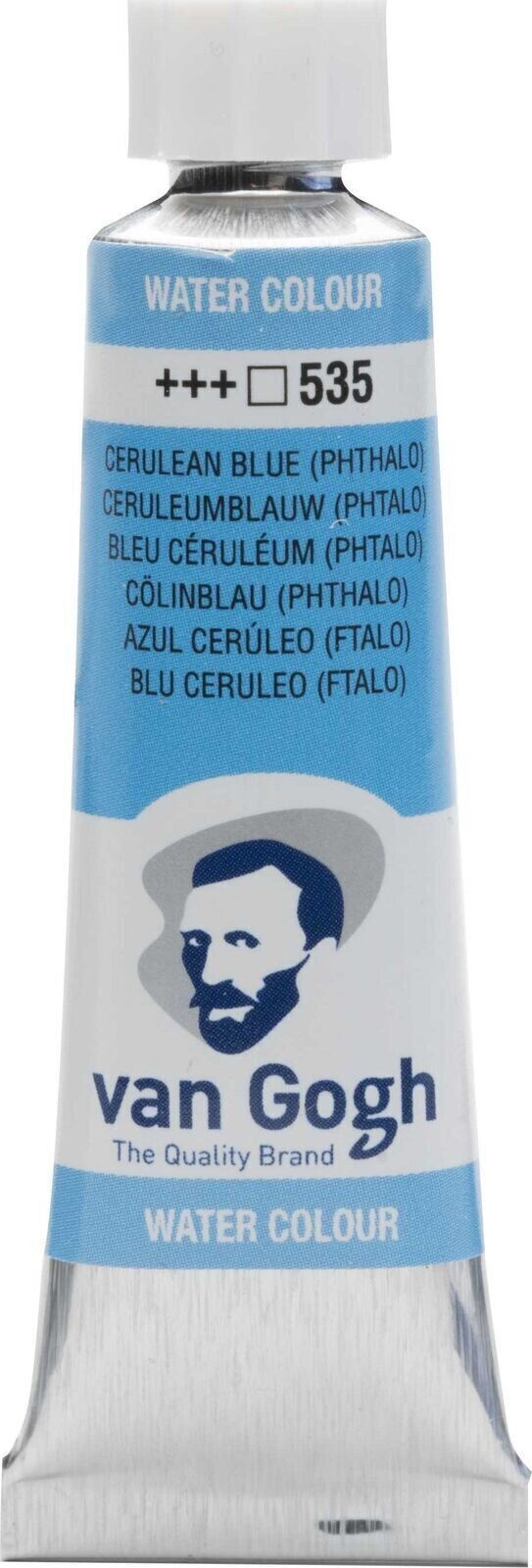 Culoare acuarelă Van Gogh 20015351 Vopsea acuarela Cerulean Blue Phthalo 10 ml 1 buc.