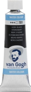 Akvarel boja Van Gogh 20017011 Vodene boje Ivory Black 10 ml 1 kom - 1