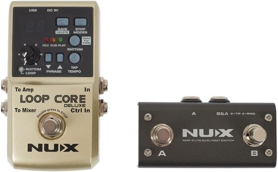 Gitarreneffekt Nux Loop Core Deluxe Bundle Gitarreneffekt - 1