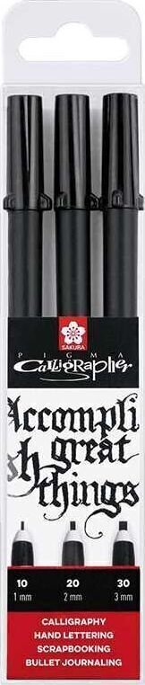 Kalligrafisches Hilfsmittel Sakura Pigma Technische Stifte Black 10 stk