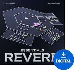 Plug-in de efeitos Spitfire Audio AIR Studios Reverb Essentials (Produto digital)