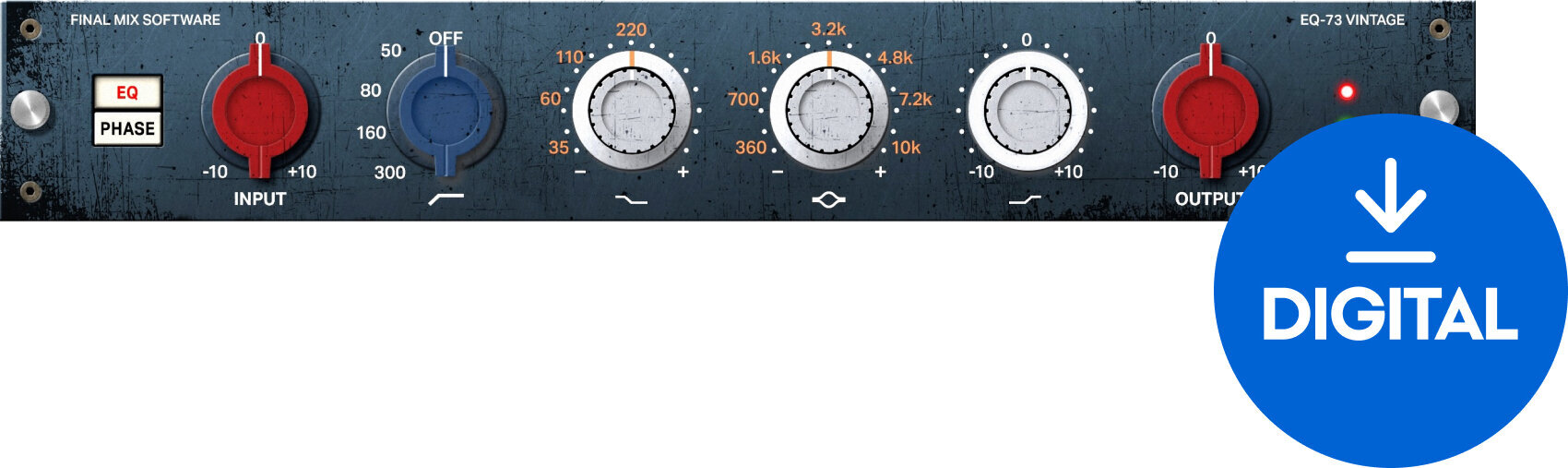 Programski FX procesor z vtičnikom Final Mix Software EQ-73 Vintage III (Digitalni izdelek)