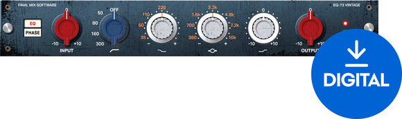 Programski FX procesor z vtičnikom Final Mix Software EQ-73 Vintage III (Digitalni izdelek) - 1
