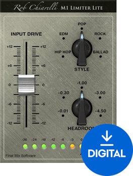 Softverski plug-in FX procesor Final Mix Software M1 Limiter Lite III (Digitalni proizvod) - 1
