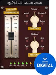 Studiový softwarový Plug-In efekt Final Mix Software Parallel Vocals III (Digitální produkt)