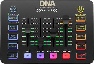 Mixer de podcasturi DNA SC ONE Black Mixer de podcasturi