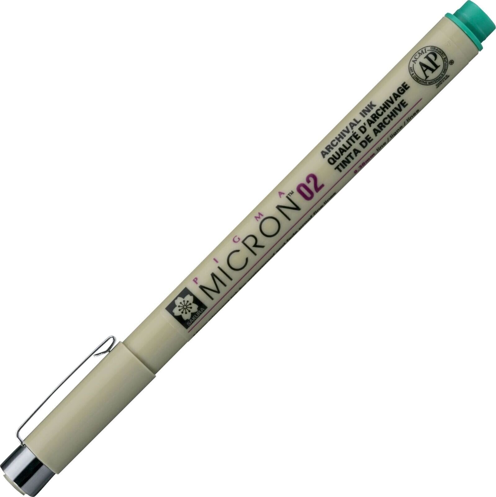 Sakura Pigma Micron Technické pero Green 0,3 mm 1 ks