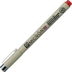 Technical Pen Sakura Pigma Micron Technical Pen Red 0,35 mm 1 pc