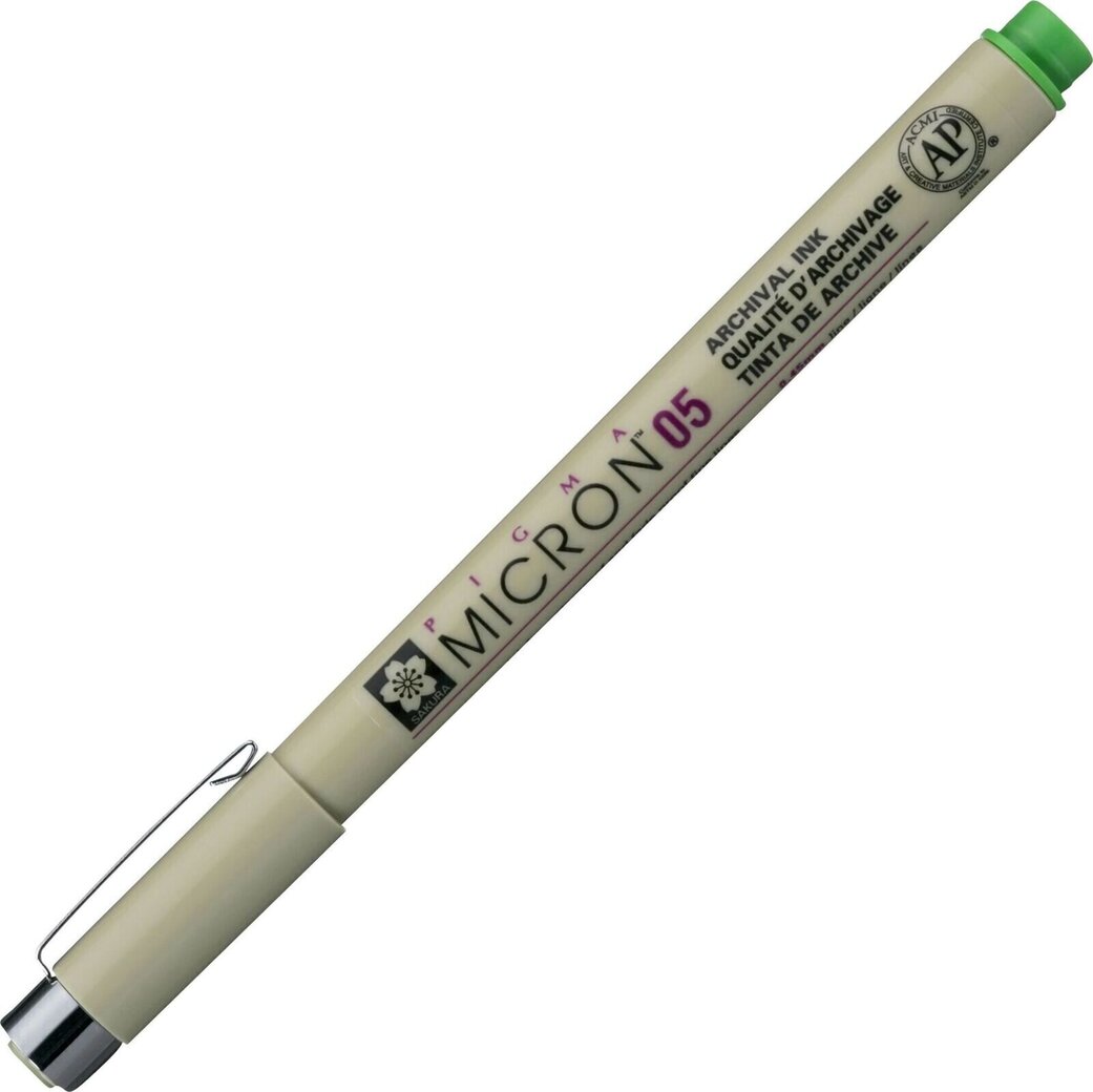 Sakura Pigma Micron Pix tehnic Fresh Green 0,45 mm 1 buc. - Muziker